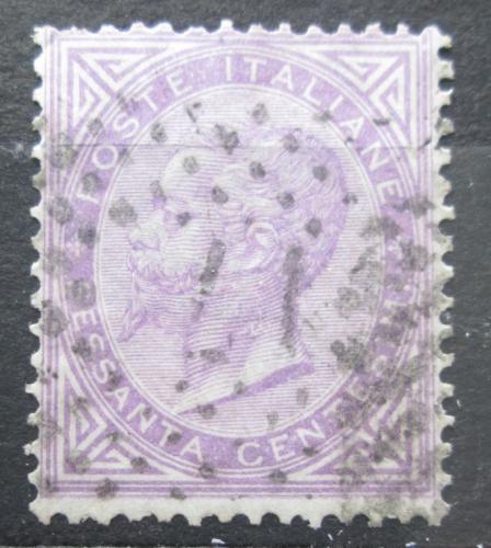 Poštová známka Taliansko 1863 Krá¾ Viktor Emanuel II. Mi# 21 Kat 15€