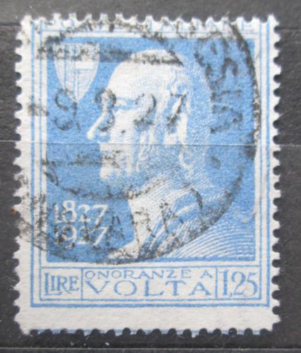 Poštová známka Taliansko 1927 Alessandro Volta, fyzik Mi# 262