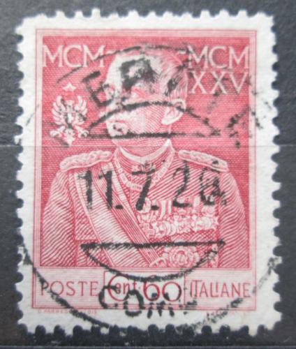 Poštová známka Taliansko 1925 Krá¾ Viktor Emanuel III. Mi# 222 B