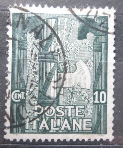 Poštová známka Taliansko 1923 Symbol nové vlády Mi# 177