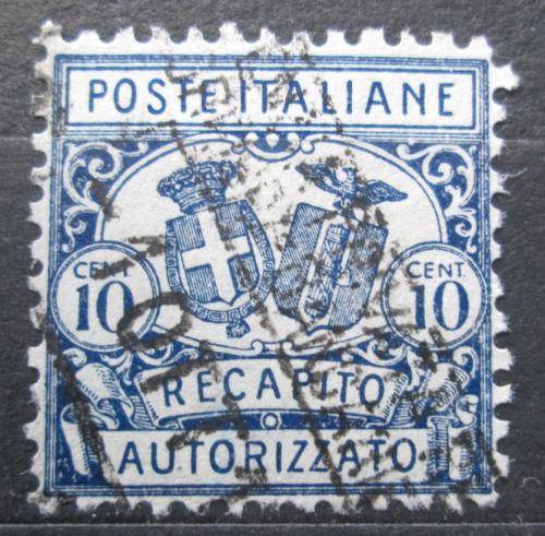 Poštová známka Taliansko 1928 Štátny znak, daòová Mi# 1