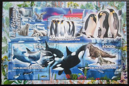 Poštové známky Gabon 2022 Polární fauna Mi# N/N