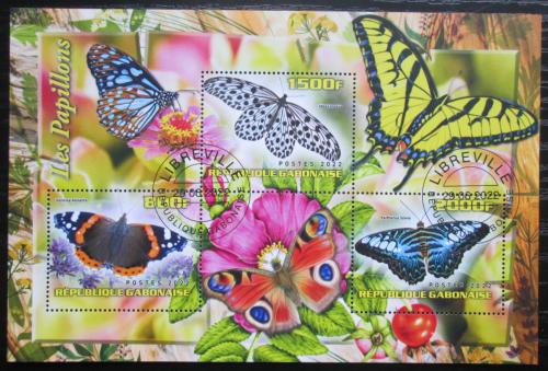 Poštové známky Gabon 2022 Motýle Mi# N/N