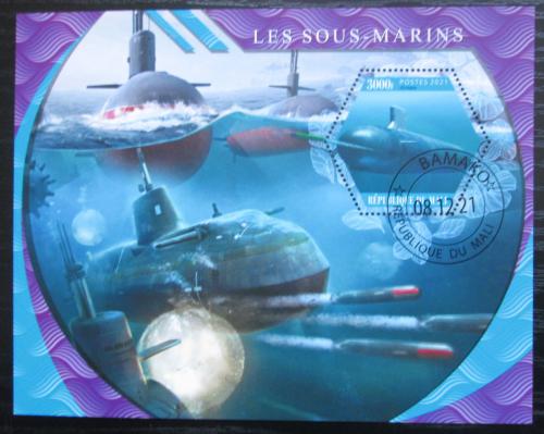 Poštová známka Mali 2021 Ponorky Mi# N/N