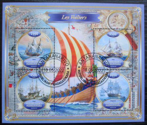 Poštové známky Madagaskar 2022 Plachetnice Mi# N/N