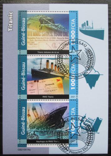 Poštové známky Guinea-Bissau 2021 Titanic Mi# N/N