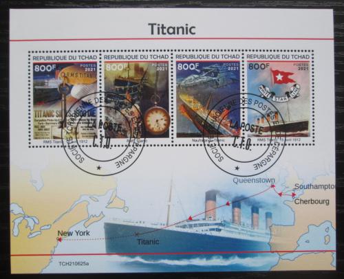 Poštové známky Èad 2021 Titanic Mi# N/N