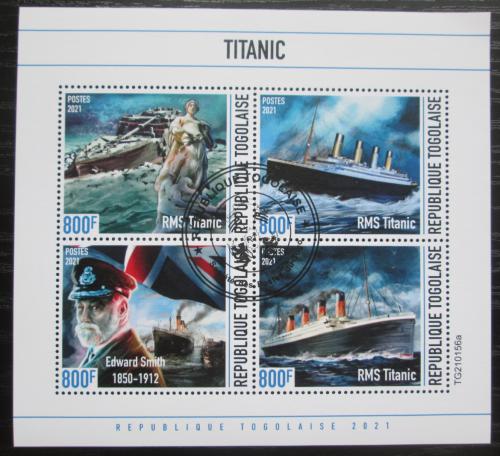 Poštové známky Togo 2021 Titanic Mi# N/N