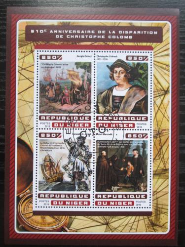 Poštové známky Niger 2016 Plachetnice, Krištof Kolumbus Mi# 4632-35 Kat 13€
