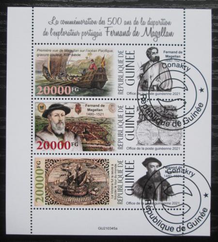 Poštové známky Guinea 2021 Fernão de Magalhães Mi# N/N