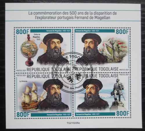 Poštové známky Togo 2021 Fernão de Magalhães Mi# N/N