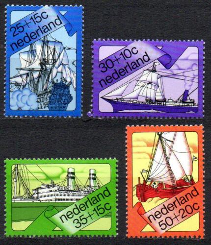 Poštové známky Holandsko 1973 Lode Mi# 1007-10