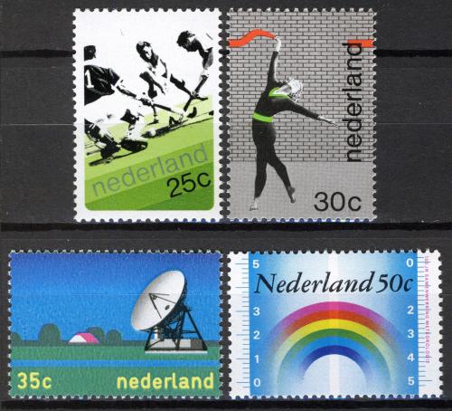 Poštové známky Holandsko 1973 Výroèí Mi# 1013-16