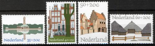 Poštové známky Holandsko 1975 Evropská architektura Mi# 1048-51