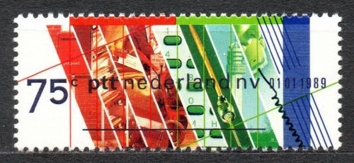 Poštová známka Holandsko 1989 Privatizace pošty Mi# 1357