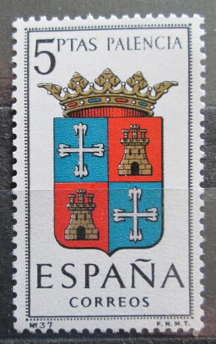 Poštová známka Španielsko 1965 Znak Palencia Mi# 1526