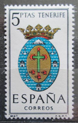Poštová známka Španielsko 1965 Znak Tenerife Mi# 1577
