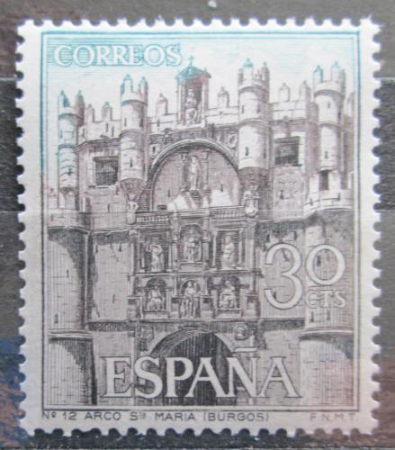 Poštová známka Španielsko 1965 Vítìzný oblouk v Burgos Mi# 1529