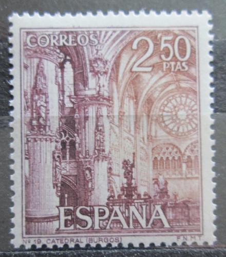 Poštová známka Španielsko 1965 Katedrála v Burgos Mi# 1584