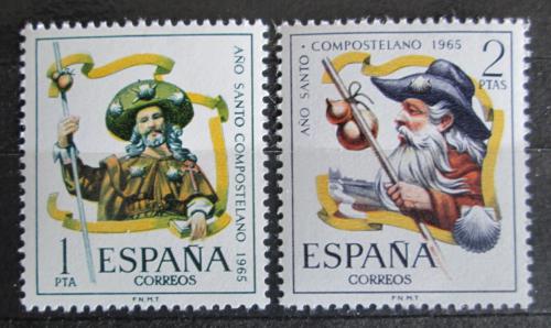 Poštové známky Španielsko 1965 Svätý rok Mi# 1557-58