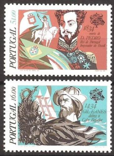 Poštové známky Portugalsko 1984 Historické události Mi# 1642-43 Kat 4€