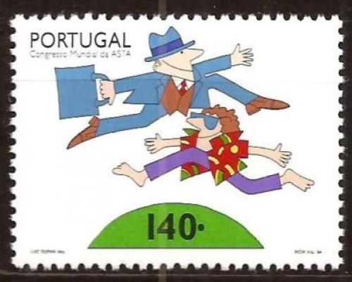 Poštová známka Portugalsko 1994 Komiks Mi# 2055