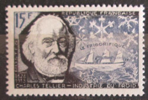 Poštová známka Francúzsko 1956 Charles Tellier, fyzik Mi# 1084