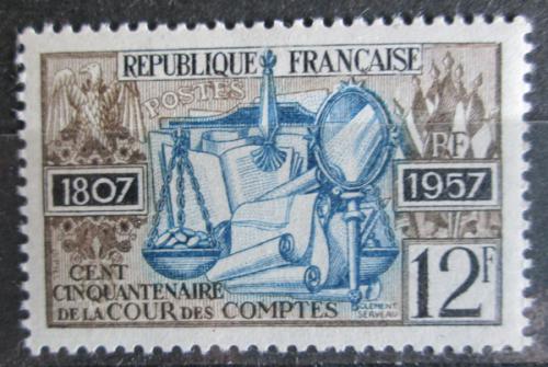Potov znmka Franczsko 1957 Nejvy kontroln ad, 150. vroie Mi# 1135
