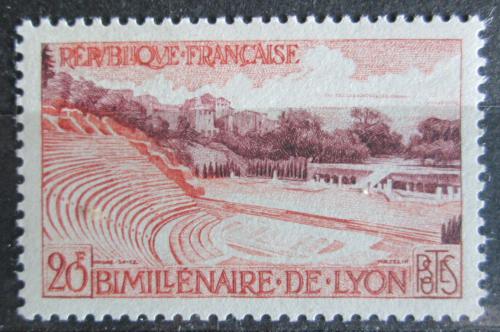 Poštová známka Francúzsko 1957 Øímské divadlo Fourvière, Lyon Mi# 1159