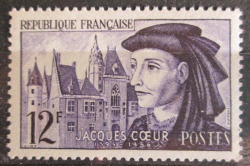 Poštová známka Francúzsko 1955 Jacques Cœur Mi# 1060