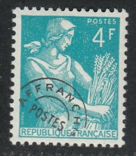 Poštová známka Francúzsko 1954 Selka Mi# 991