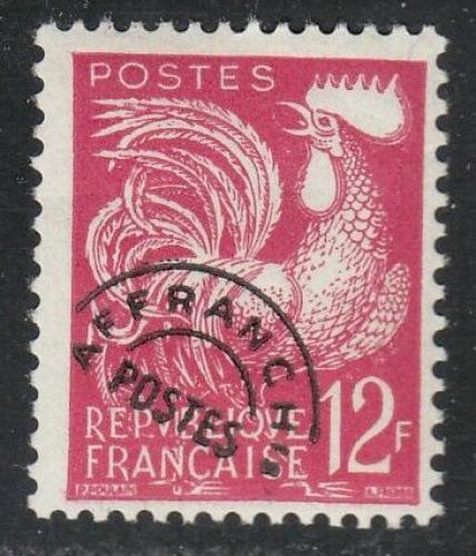 Poštová známka Francúzsko 1954 Galský kohout Mi# 993 Kat 12€