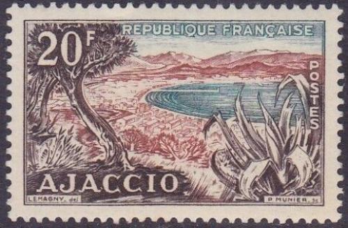 Poštová známka Francúzsko 1954 Korsika Mi# 1009