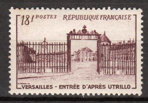 Poštová známka Francúzsko 1952 Zámek Versailles Mi# 957