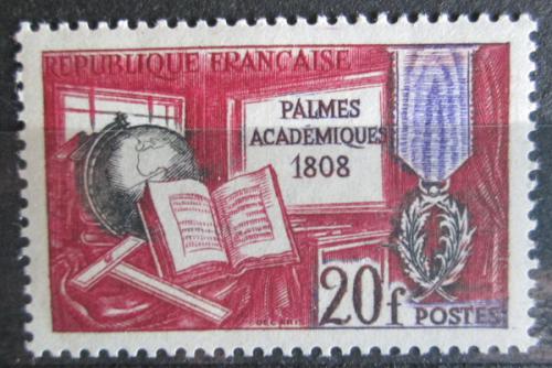 Poštová známka Francúzsko 1959 Akademický øád Mi# 1229 