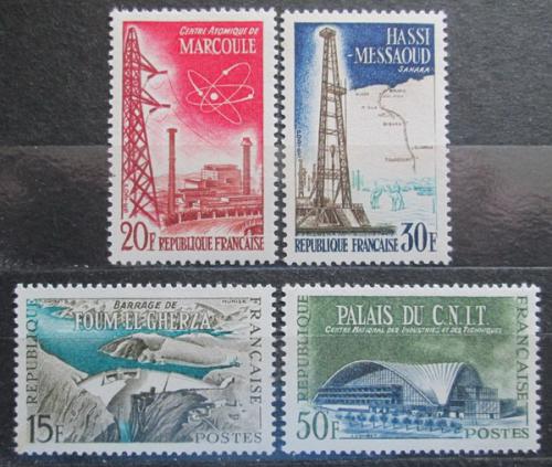 Poštové známky Francúzsko 1959 Architektúra Mi# 1247-50