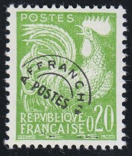 Poštová známka Francúzsko 1960 Galský kohout Mi# 1303 Kat 4€