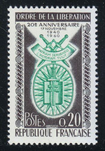 Poštová známka Francúzsko 1960 Øád oslobedenia Mi# 1325