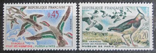 Potov znmky Franczsko 1960 Vtci Mi# 1332-33