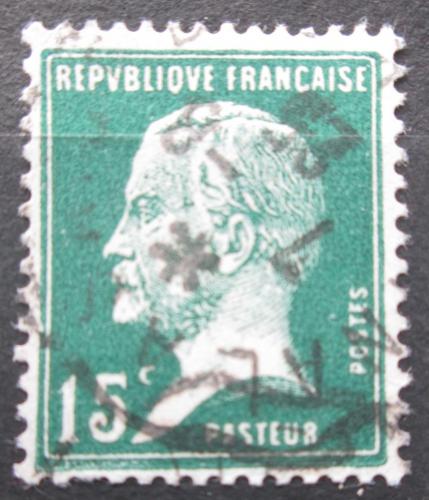 Potov znmka Franczsko 1924 Louis Pasteur, bakteriolog Mi# 154