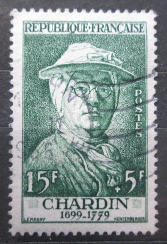 Poštová známka Francúzsko 1956 Jean-Baptiste-Siméon Chardin, malíø Mi# 1097 Kat 7€