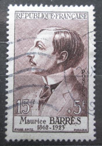 Poštová známka Francúzsko 1956 Maurice Barrès, spisovatel Mi# 1098 Kat 7€