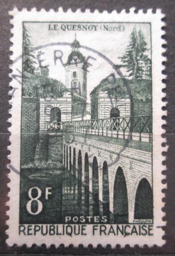 Poštová známka Francúzsko 1957 Most v Le Quesnoy Mi# 1134