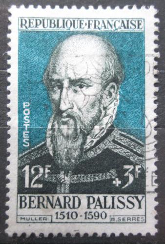 Poštová známka Francúzsko 1957 Bernard Palissy, spisovatel Mi# 1137