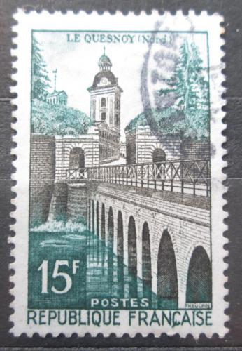 Poštová známka Francúzsko 1957 Most v Le Quesnoy Mi# 1145