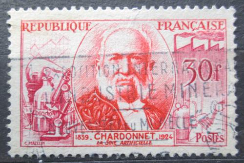 Potov znmka Franczsko 1955 Hrab Chardonnet Mi# 1042
