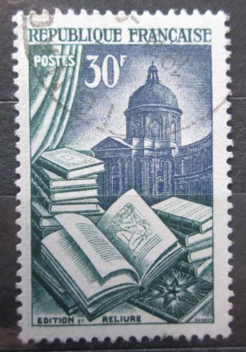Poštová známka Francúzsko 1954 Knihy a akademie Mi# 997