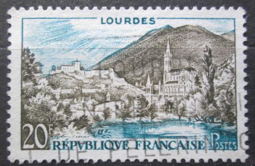 Poštová známka Francúzsko 1958 Lurdy Mi# 1186