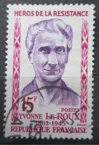 Potov znmka Franczsko 1959 Yvonne Le Roux Mi# 1242 - zvi obrzok