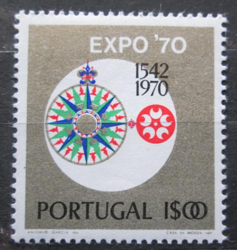Poštová známka Portugalsko 1970 Výstava EXPO ’70, Osaka Mi# 1105 